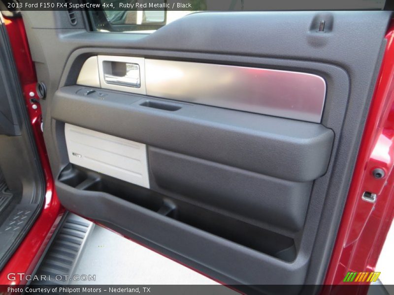 Ruby Red Metallic / Black 2013 Ford F150 FX4 SuperCrew 4x4