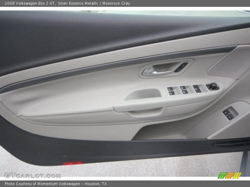 Silver Essence Metallic / Moonrock Gray 2008 Volkswagen Eos 2.0T