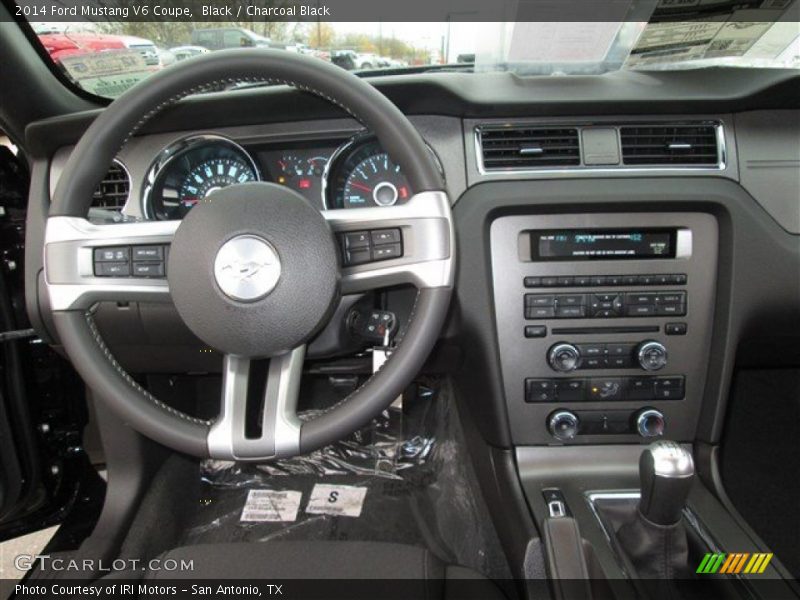 Black / Charcoal Black 2014 Ford Mustang V6 Coupe