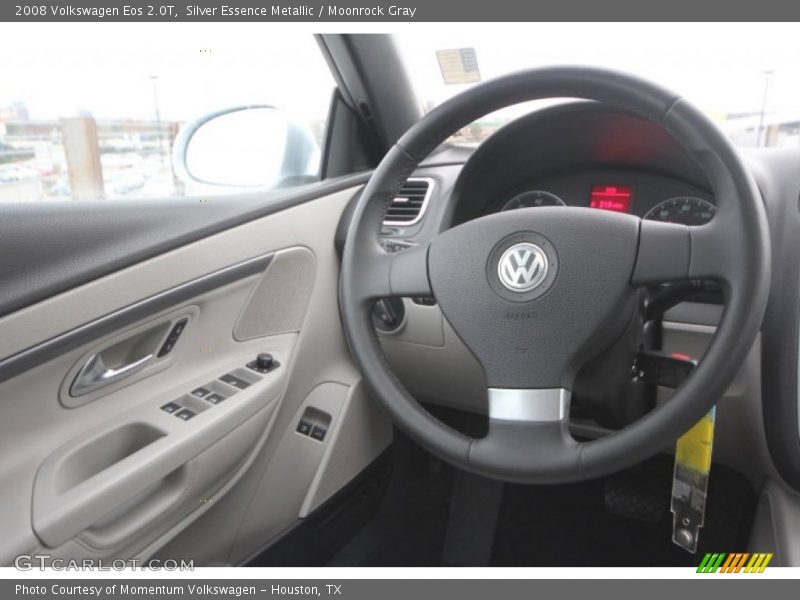 Silver Essence Metallic / Moonrock Gray 2008 Volkswagen Eos 2.0T