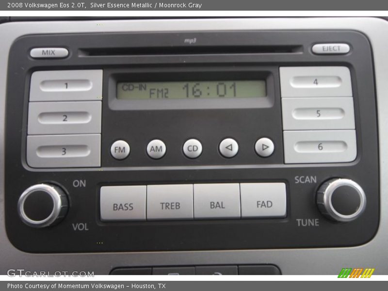 Silver Essence Metallic / Moonrock Gray 2008 Volkswagen Eos 2.0T