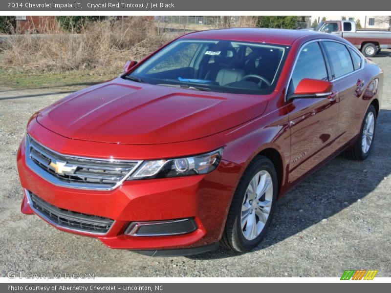 Crystal Red Tintcoat / Jet Black 2014 Chevrolet Impala LT