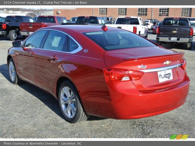 Crystal Red Tintcoat / Jet Black 2014 Chevrolet Impala LT