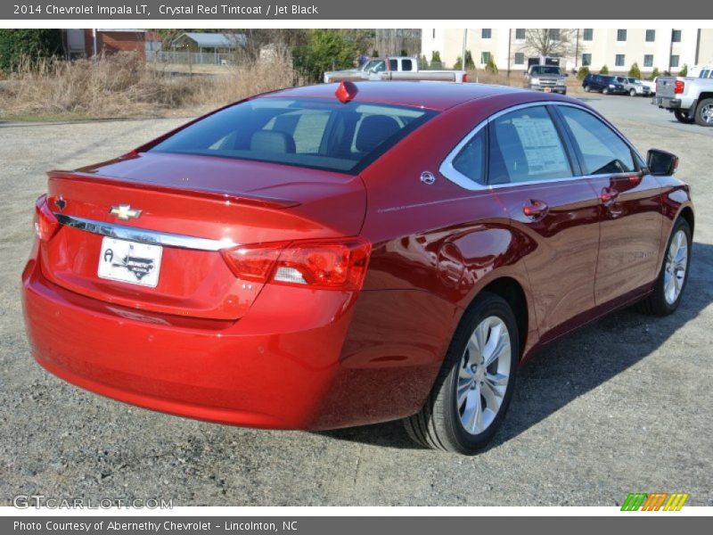 Crystal Red Tintcoat / Jet Black 2014 Chevrolet Impala LT