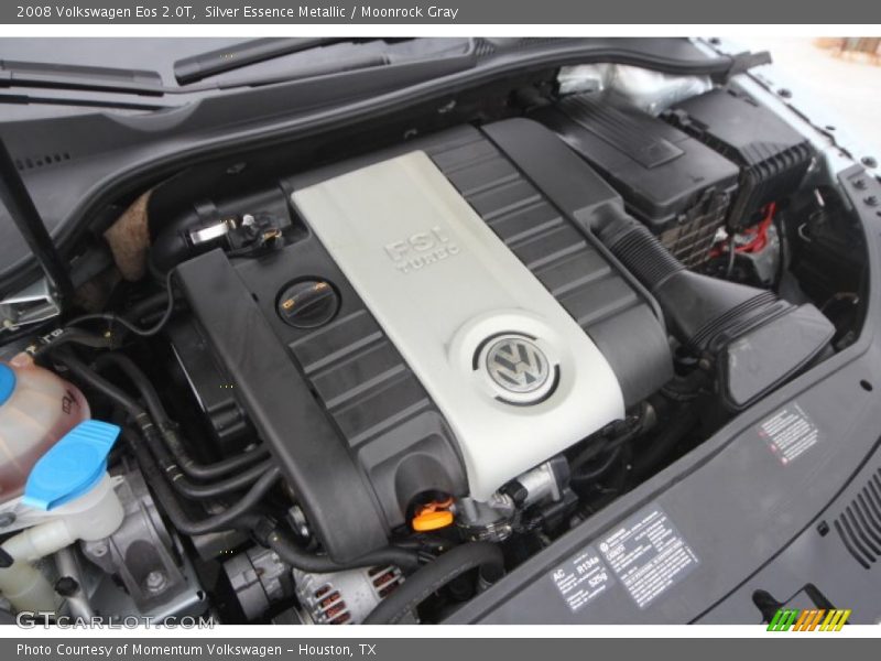 Silver Essence Metallic / Moonrock Gray 2008 Volkswagen Eos 2.0T