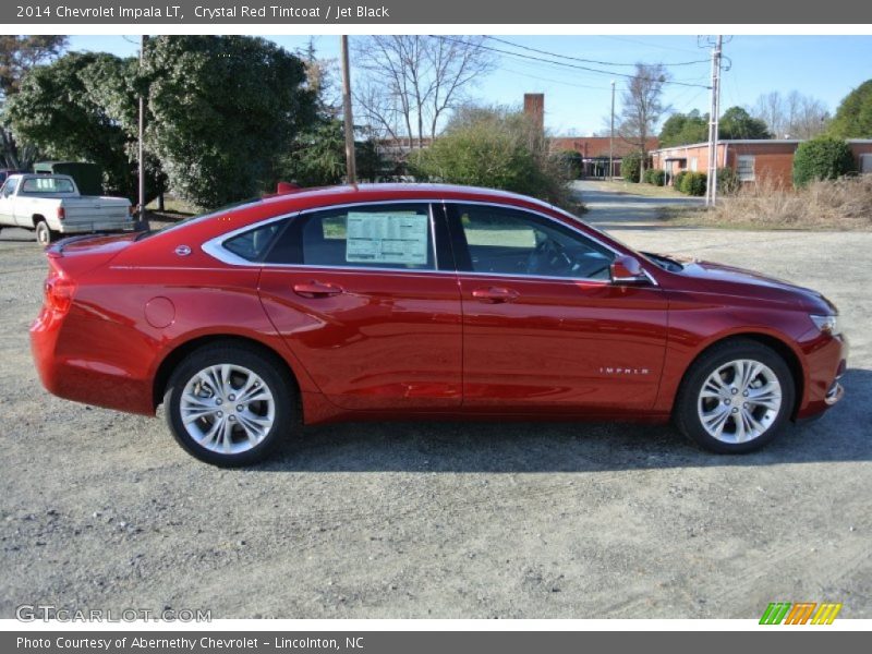 Crystal Red Tintcoat / Jet Black 2014 Chevrolet Impala LT