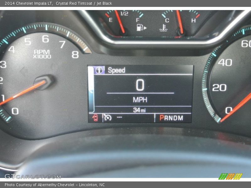 Crystal Red Tintcoat / Jet Black 2014 Chevrolet Impala LT