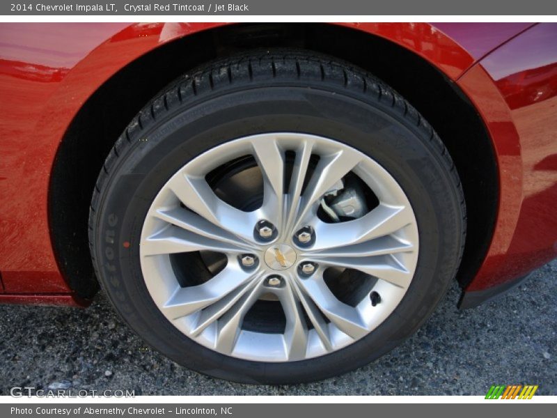 Crystal Red Tintcoat / Jet Black 2014 Chevrolet Impala LT