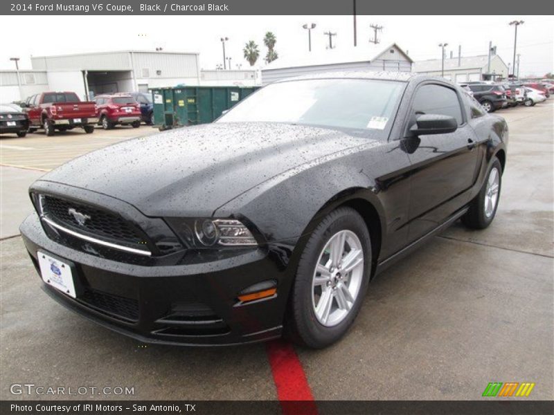 Black / Charcoal Black 2014 Ford Mustang V6 Coupe