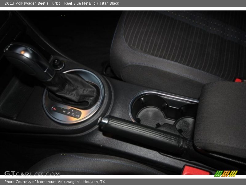 Reef Blue Metallic / Titan Black 2013 Volkswagen Beetle Turbo