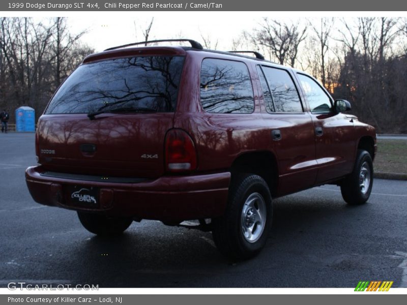 Chili Pepper Red Pearlcoat / Camel/Tan 1999 Dodge Durango SLT 4x4