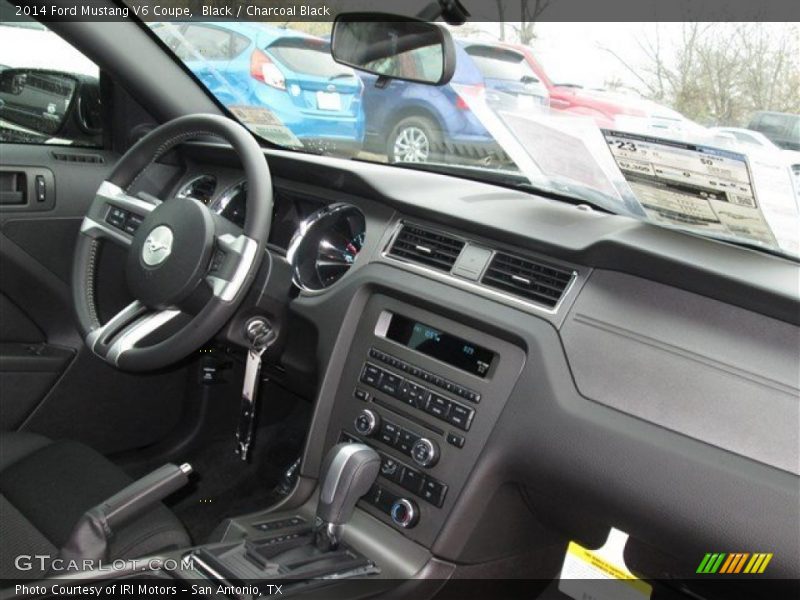 Black / Charcoal Black 2014 Ford Mustang V6 Coupe