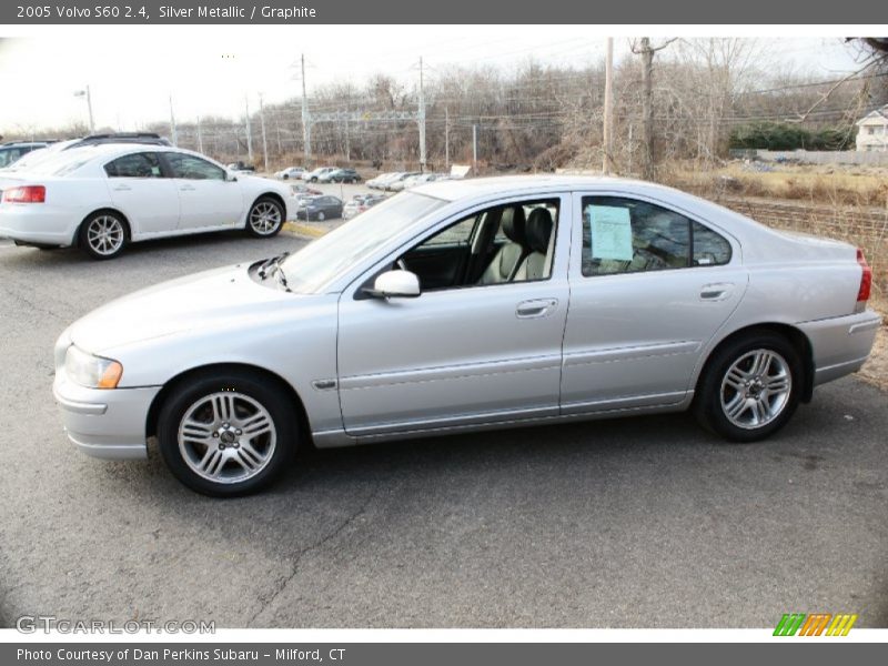 Silver Metallic / Graphite 2005 Volvo S60 2.4