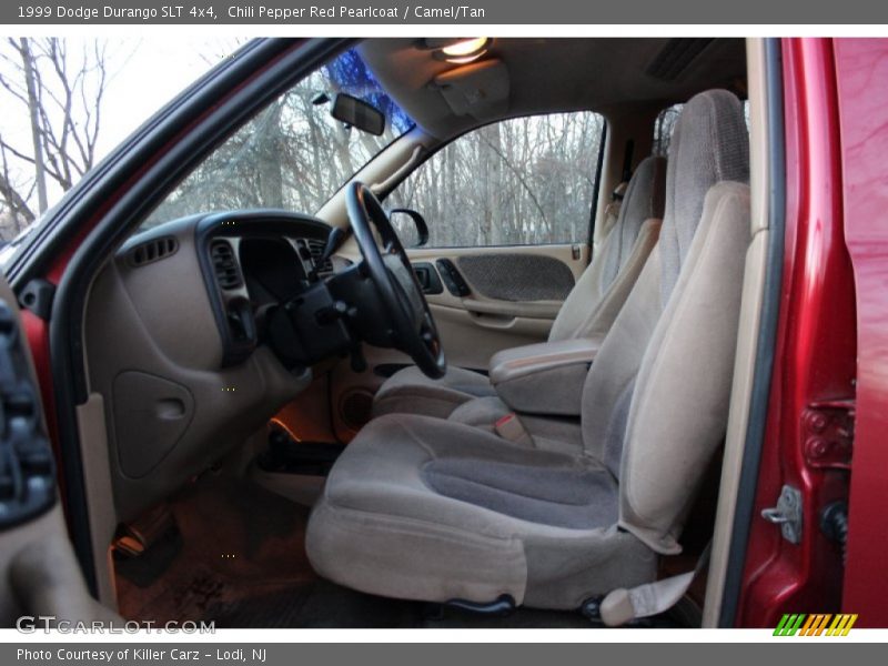 Chili Pepper Red Pearlcoat / Camel/Tan 1999 Dodge Durango SLT 4x4