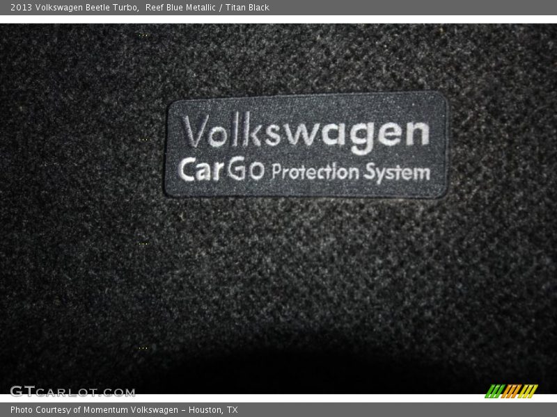 Reef Blue Metallic / Titan Black 2013 Volkswagen Beetle Turbo