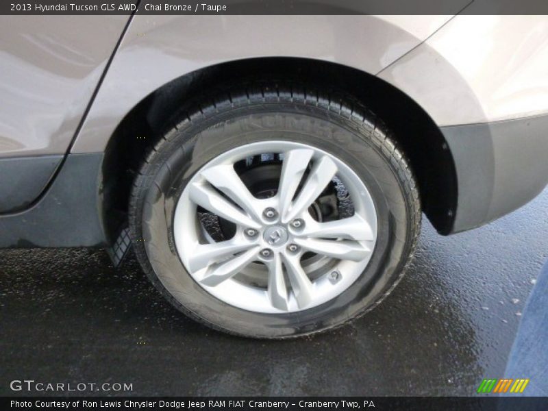 Chai Bronze / Taupe 2013 Hyundai Tucson GLS AWD