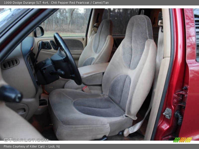 Chili Pepper Red Pearlcoat / Camel/Tan 1999 Dodge Durango SLT 4x4