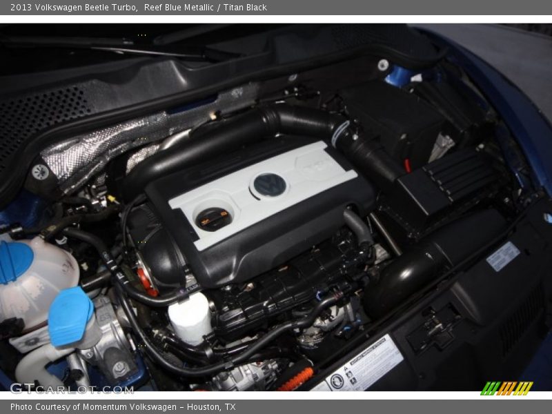 Reef Blue Metallic / Titan Black 2013 Volkswagen Beetle Turbo