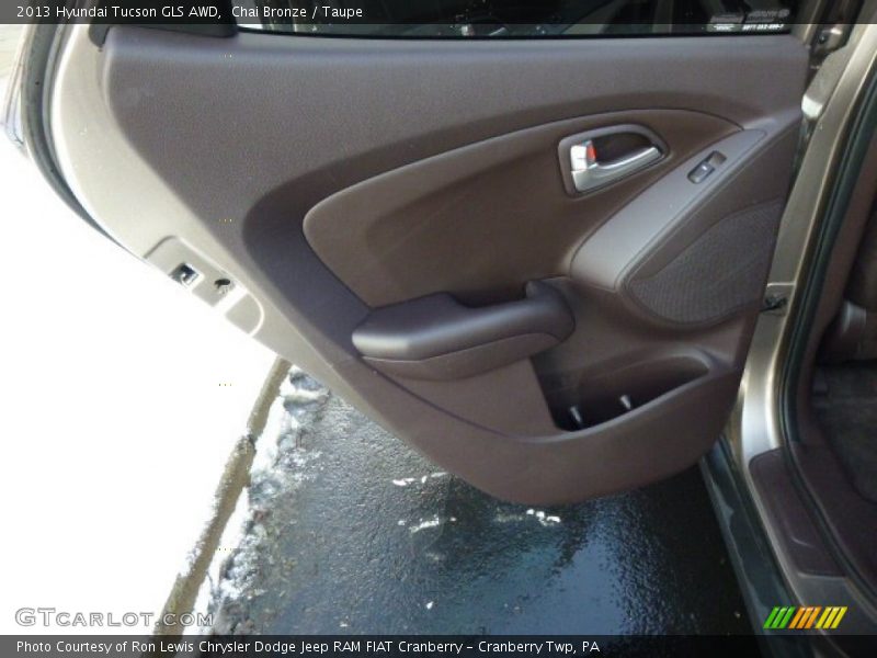 Chai Bronze / Taupe 2013 Hyundai Tucson GLS AWD