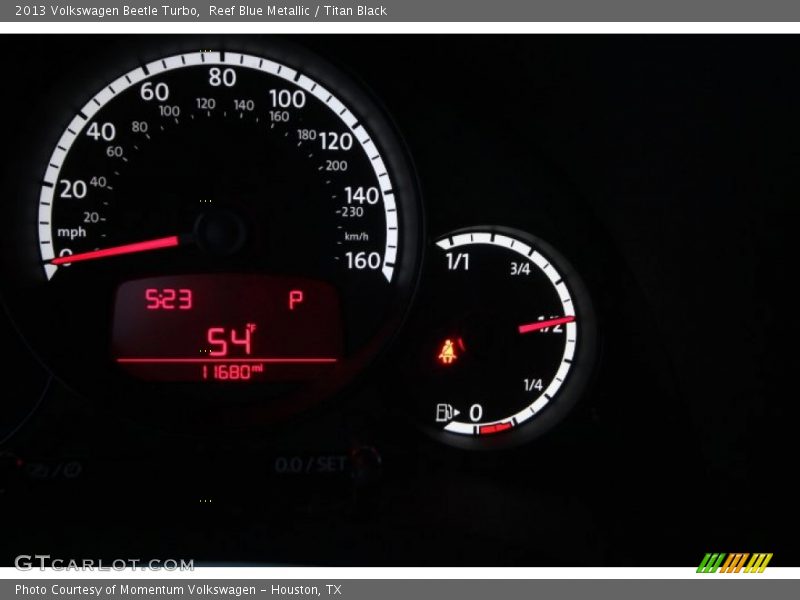 Reef Blue Metallic / Titan Black 2013 Volkswagen Beetle Turbo