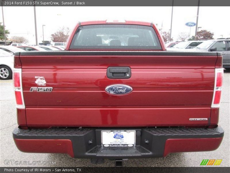 Sunset / Black 2014 Ford F150 STX SuperCrew