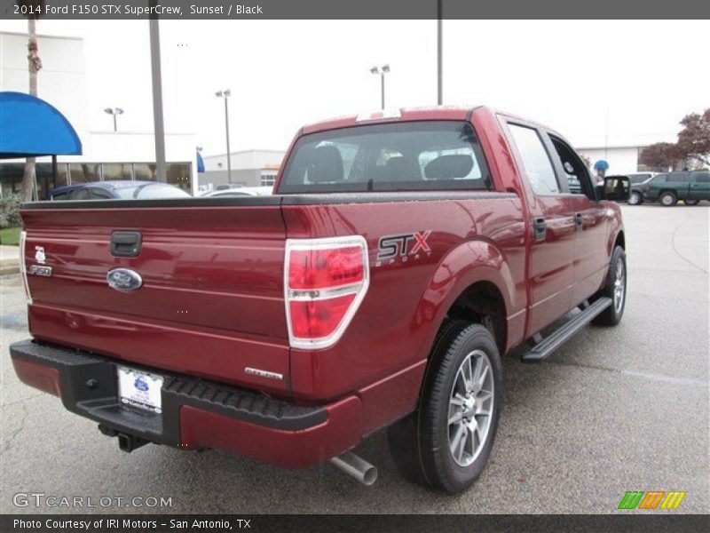 Sunset / Black 2014 Ford F150 STX SuperCrew