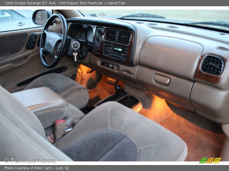 Chili Pepper Red Pearlcoat / Camel/Tan 1999 Dodge Durango SLT 4x4