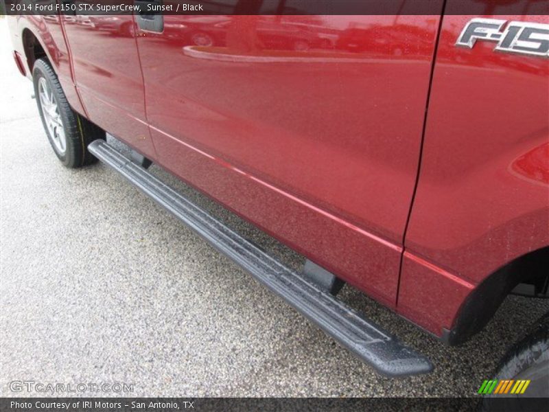 Sunset / Black 2014 Ford F150 STX SuperCrew