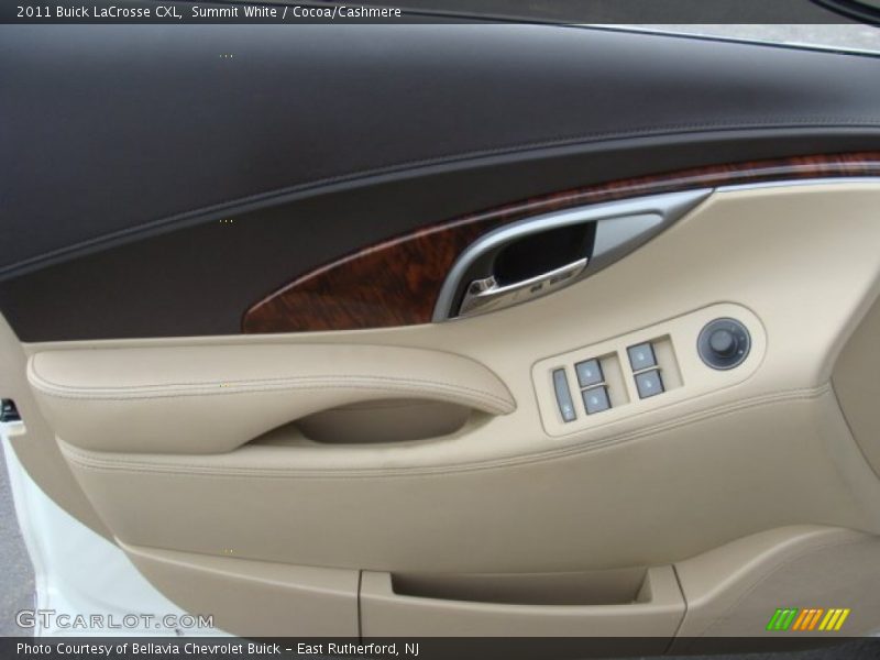 Summit White / Cocoa/Cashmere 2011 Buick LaCrosse CXL
