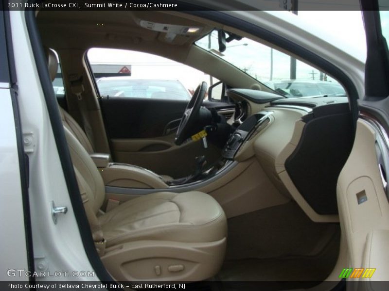 Summit White / Cocoa/Cashmere 2011 Buick LaCrosse CXL