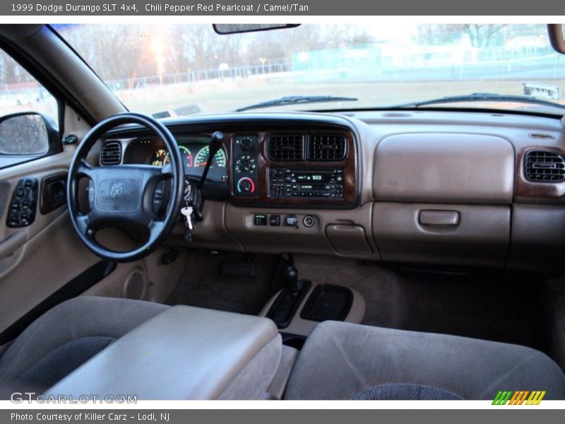 Chili Pepper Red Pearlcoat / Camel/Tan 1999 Dodge Durango SLT 4x4