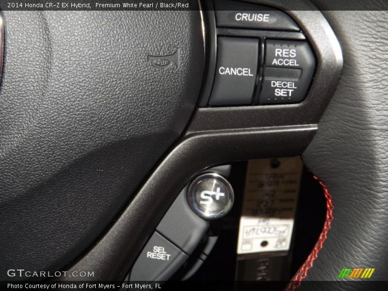 Controls of 2014 CR-Z EX Hybrid