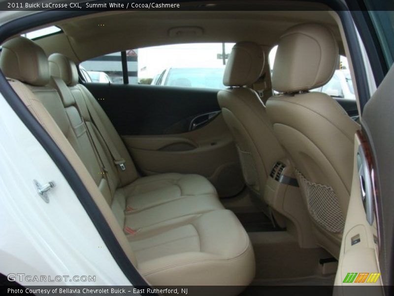 Summit White / Cocoa/Cashmere 2011 Buick LaCrosse CXL