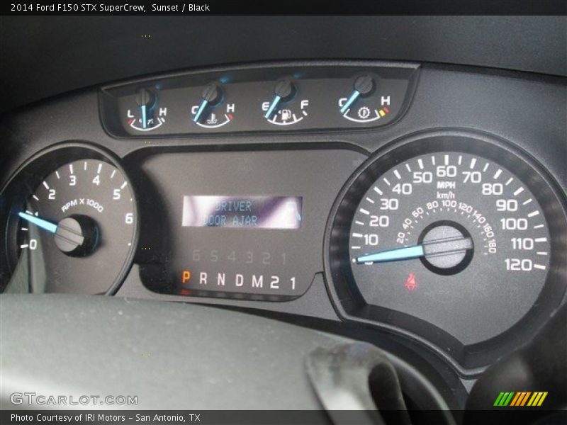 Sunset / Black 2014 Ford F150 STX SuperCrew