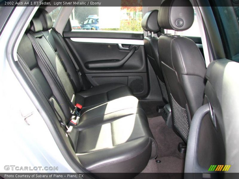 Light Silver Metallic / Ebony 2002 Audi A4 1.8T Sedan