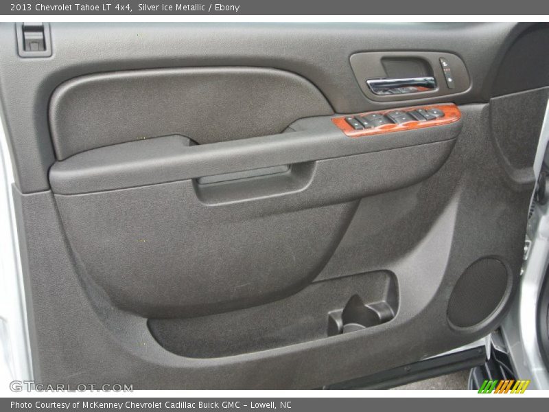 Silver Ice Metallic / Ebony 2013 Chevrolet Tahoe LT 4x4