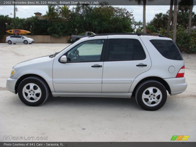  2002 ML 320 4Matic Brilliant Silver Metallic