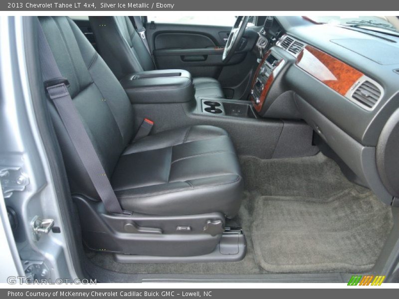 Silver Ice Metallic / Ebony 2013 Chevrolet Tahoe LT 4x4