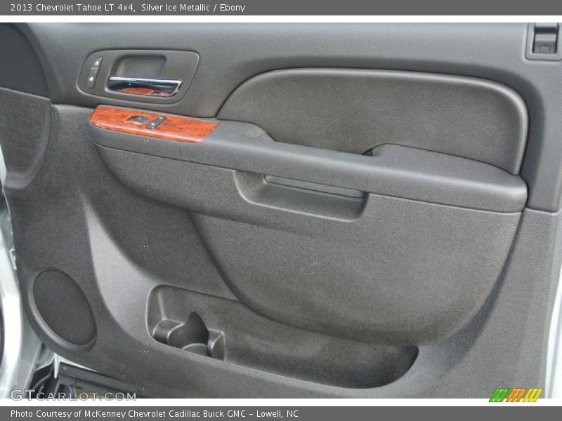 Silver Ice Metallic / Ebony 2013 Chevrolet Tahoe LT 4x4