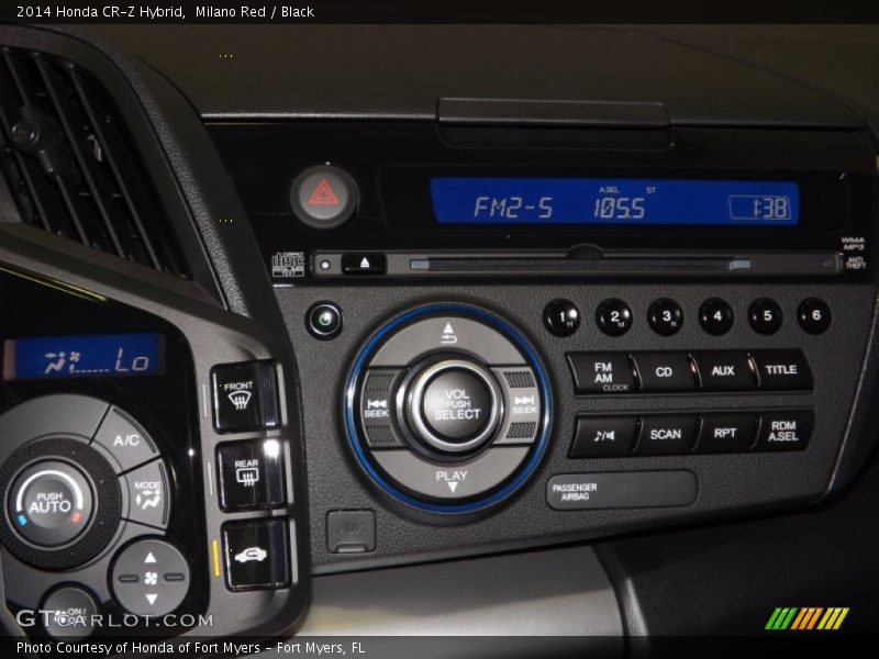 Milano Red / Black 2014 Honda CR-Z Hybrid