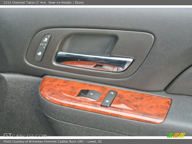 Silver Ice Metallic / Ebony 2013 Chevrolet Tahoe LT 4x4