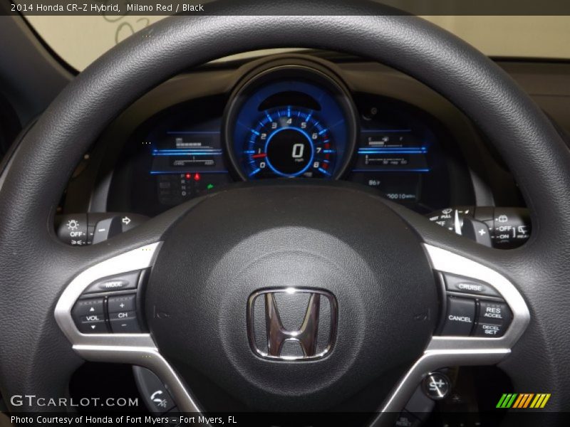 Milano Red / Black 2014 Honda CR-Z Hybrid