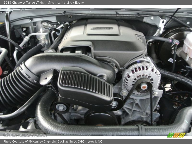 Silver Ice Metallic / Ebony 2013 Chevrolet Tahoe LT 4x4