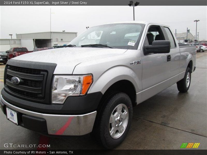 Ingot Silver / Steel Grey 2014 Ford F150 XL SuperCab