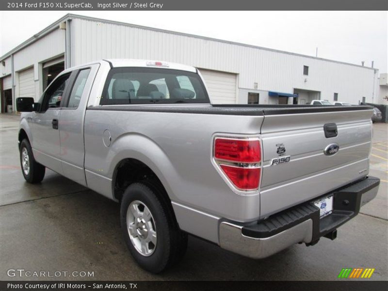 Ingot Silver / Steel Grey 2014 Ford F150 XL SuperCab