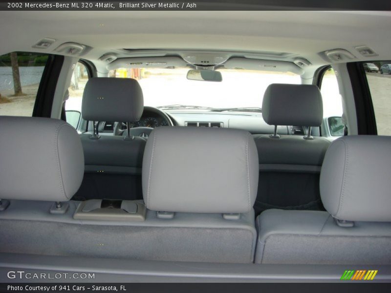 Brilliant Silver Metallic / Ash 2002 Mercedes-Benz ML 320 4Matic