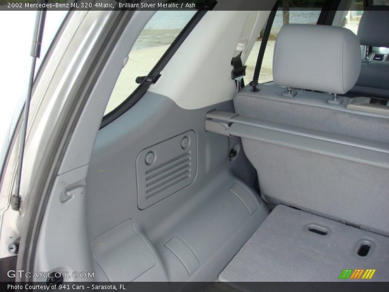 Brilliant Silver Metallic / Ash 2002 Mercedes-Benz ML 320 4Matic