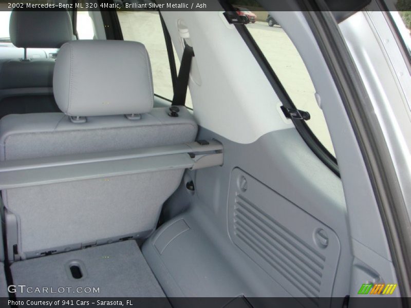 Brilliant Silver Metallic / Ash 2002 Mercedes-Benz ML 320 4Matic