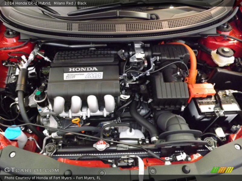 Milano Red / Black 2014 Honda CR-Z Hybrid
