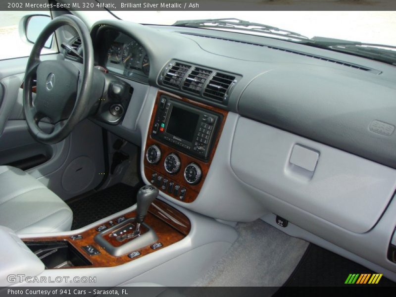 Dashboard of 2002 ML 320 4Matic